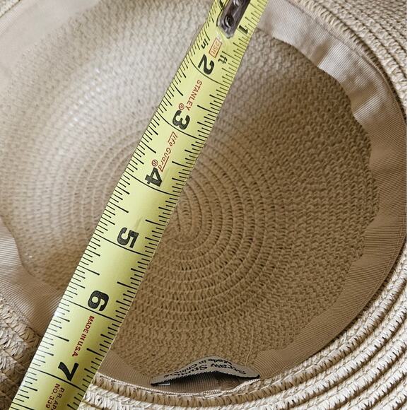 Straw Studios Women Wide brim with beautiful rim  detail - Picture 6 of 6